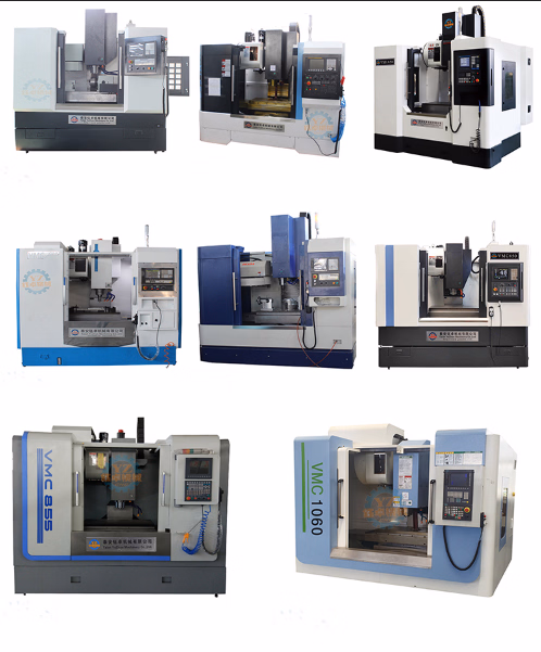 with 4th Axis Mini CNC Vertical Machining Turning Center