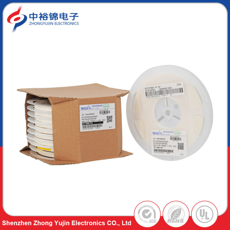 Digital Products 0201 1000PF +-10% 50V Ceramic Chip Capacitor