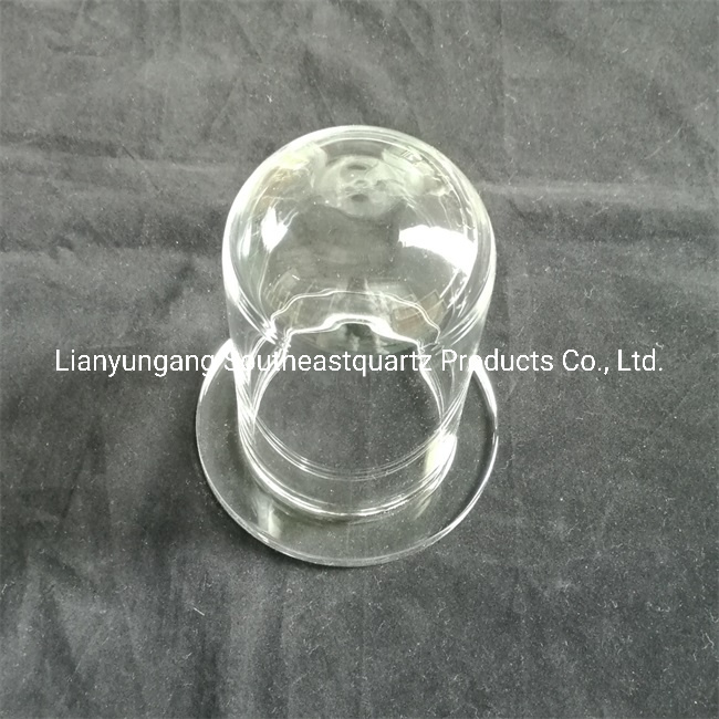 Crystal Polished Fused Silica Quartz Glass Crucible