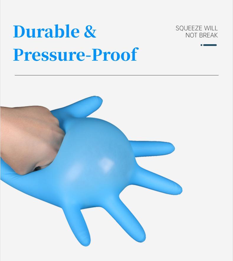 Professional &#160; Extra Strength Disposable Non-Sterile Nitrile Synthetic Gloves