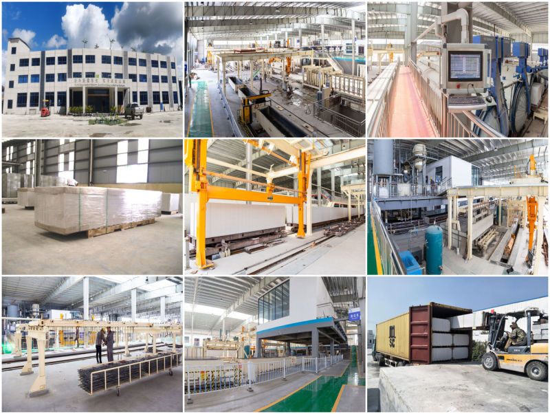 Sound Insulated AAC Block Production Line Lightweight and High Temperature Insulation