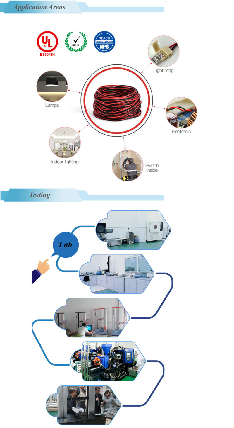 Internal Wiring High Temperature Wire PTFE Insulation Lead Wire