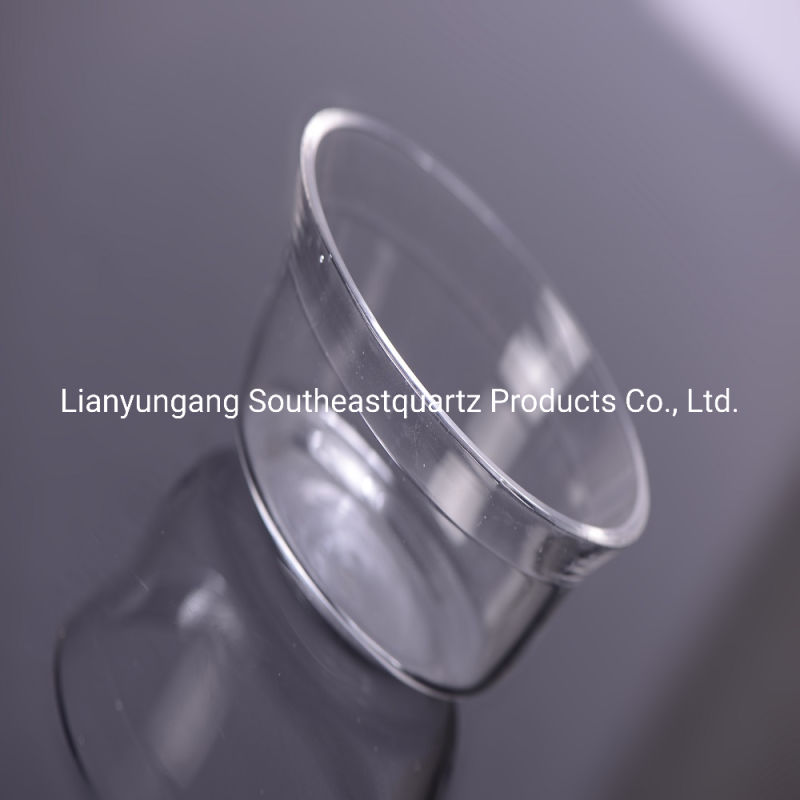 Quartz Glass Crystal Fused Silica Glass Crucible