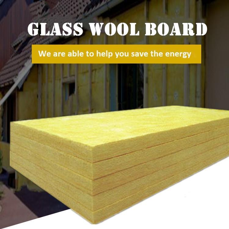 Insulation Glass Wool Board with High-Quality for Buding Materials