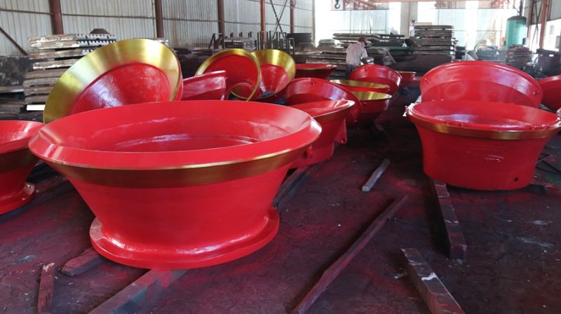 Cone Crusher Wear Resistant Parts Standard Concave Bowl Liner