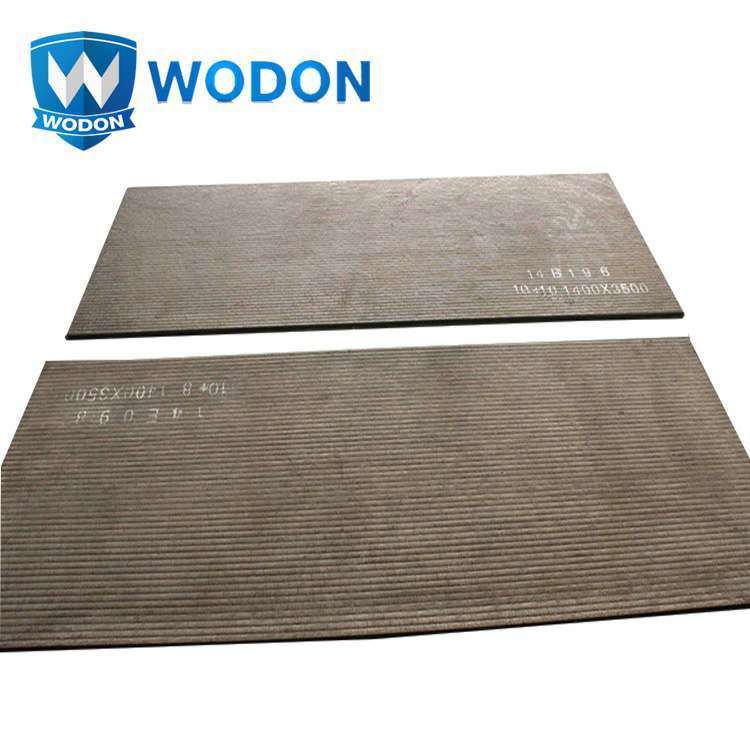 Chrome Alloy Coated Refractory Wear Plate with Heat Resistance