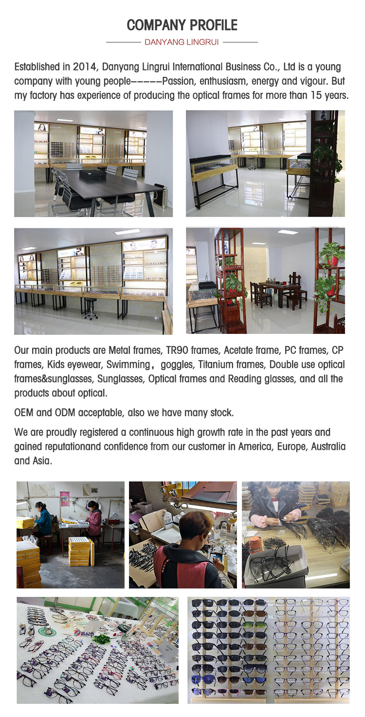 Factory Produced Wholesale Customized Optical Metal Frame Eyeglasses/Eyewear