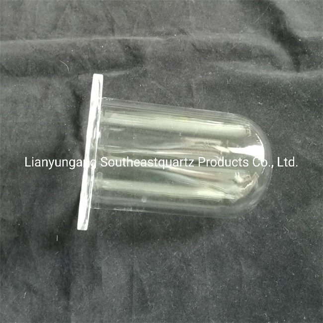 Crystal Polished Fused Silica Quartz Glass Crucible