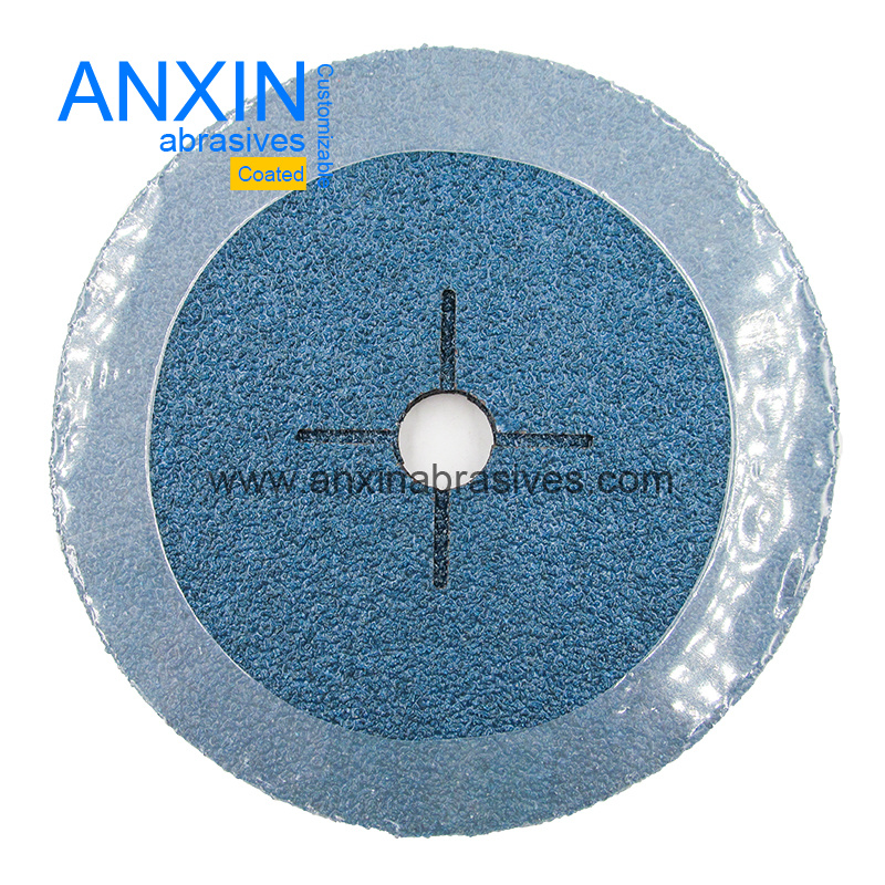 Zirconium Oxide Fiber Disc with Cross Hole