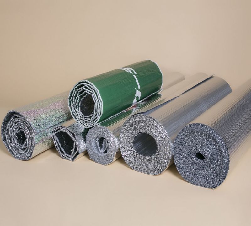 Reflective Bubble Silver Foil Thermal Insulation Materialfor Roof Insulation