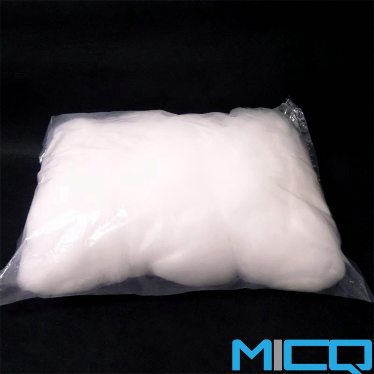 High Purity 99.99% Silica Fused Quartz Wool with Good Insulation