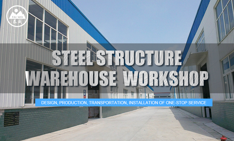Steel Structure Building for Ceramic Tile Workshop (TW-KA101)