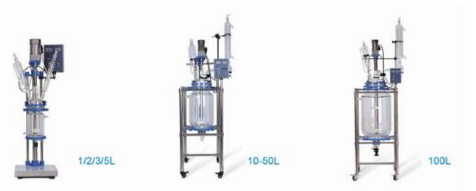 Jacketed Glass Reactor with Good Chemical and Physical Properties