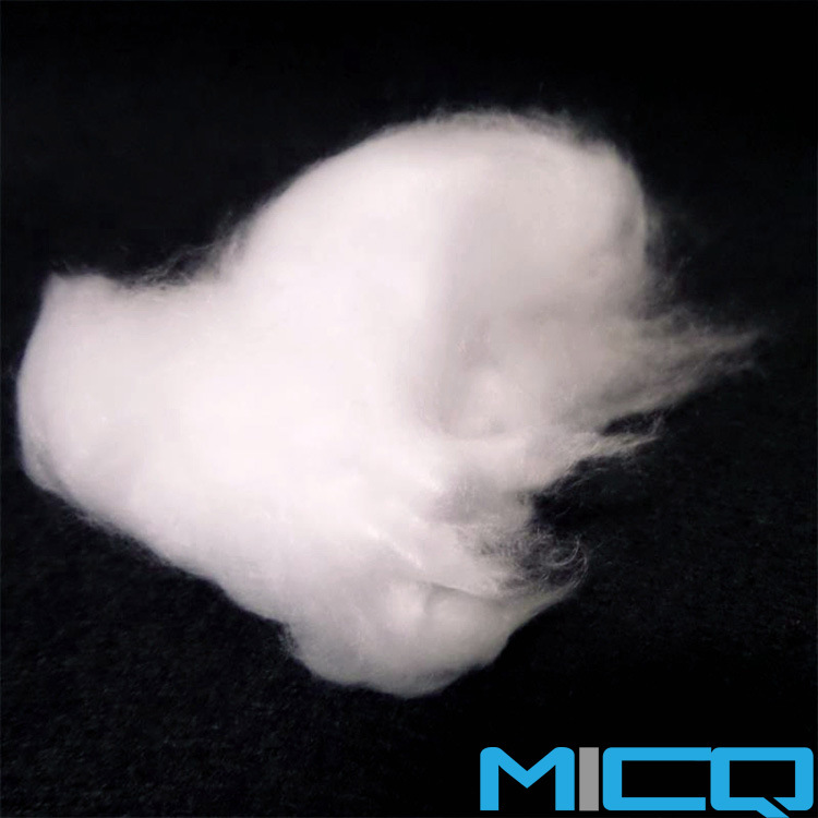 High Purity 99.99% Silica Fused Quartz Wool with Good Insulation