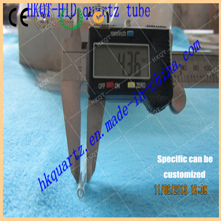 Low Hydroxyl Quartz Tube, Exhaust Quartz Tube, Transparent Quartz Tube