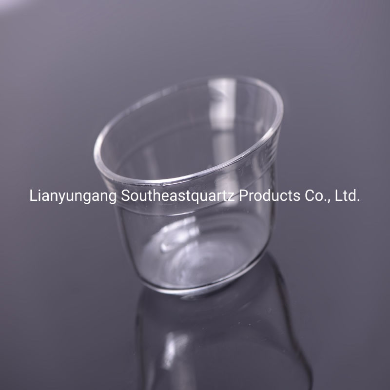 Quartz Glass Crystal Fused Silica Glass Crucible
