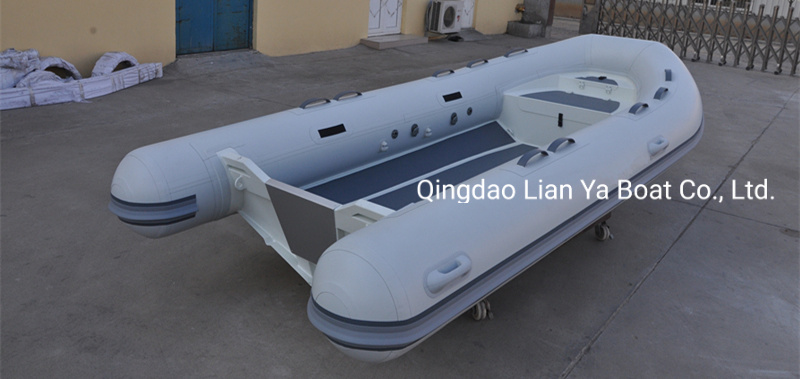 Liya 4.8m Double Hull Rib Boat Inflatable Boats Aluminum Boats