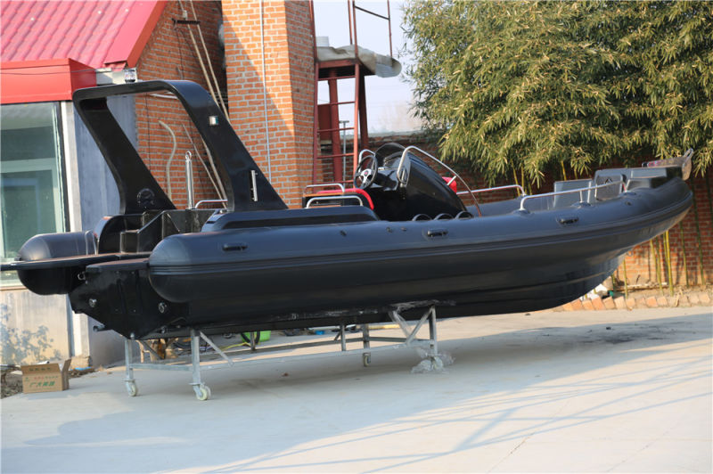 7m/23FT Luxury Yacht Rubber Boat Rigid Inflatable Boat China