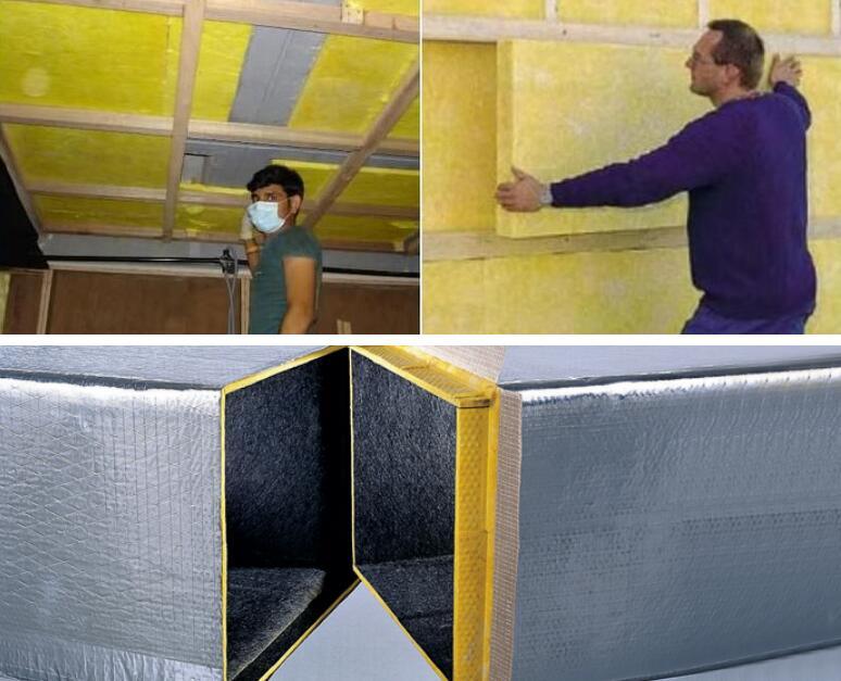Insulation Glass Wool Board with High-Quality for Buding Materials