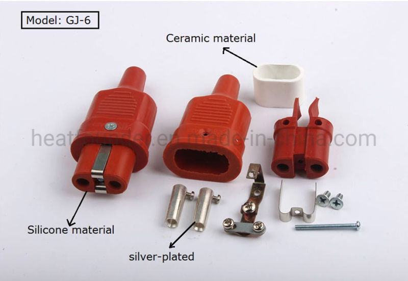 220V China Electrical Industrial Male/Female Industrial Ceramic Plug Connector