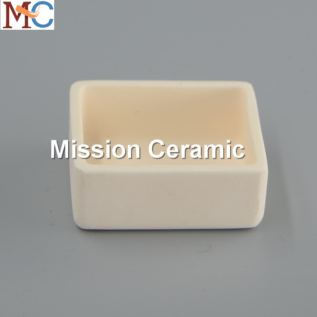 Refractory Furnace High Temprature Resistance Al2O3 Ceramic Crucible