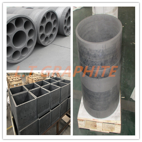 High Temperture Resistance Small Graphite Crucible for Testing Slag