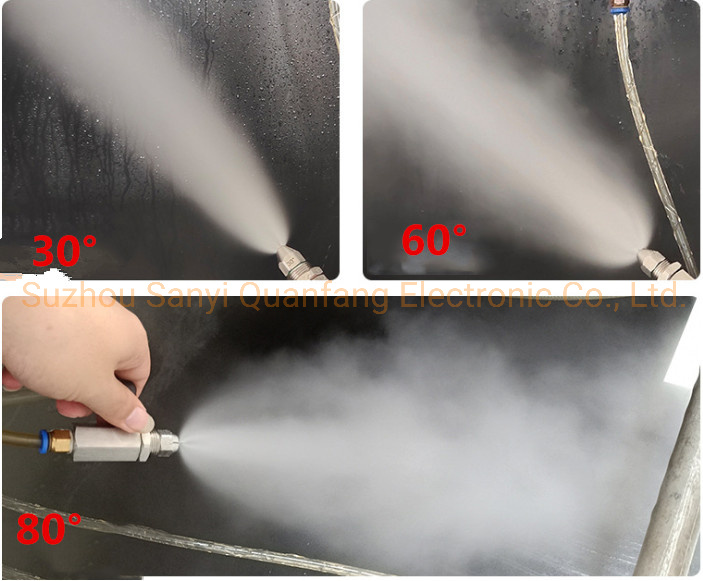 Sunefun Ss Ultrasonic Air Atomizer Nozzle, Fine Droplet Ultrasonic