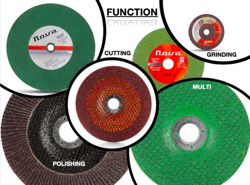 Zirconium Aluminium Abrasive Polishing Flap Grinding Wheel Disc