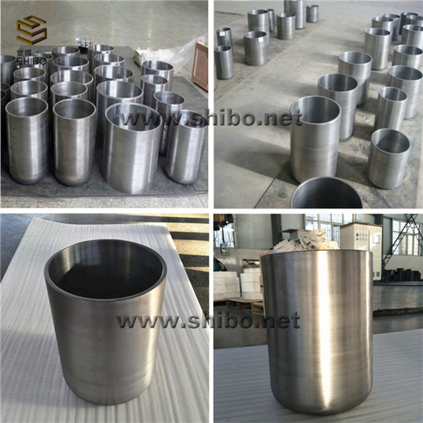 Pure Molybdenum Crucible Renowned Molybdenum (La2O3) & Tzm Alloy Crucible