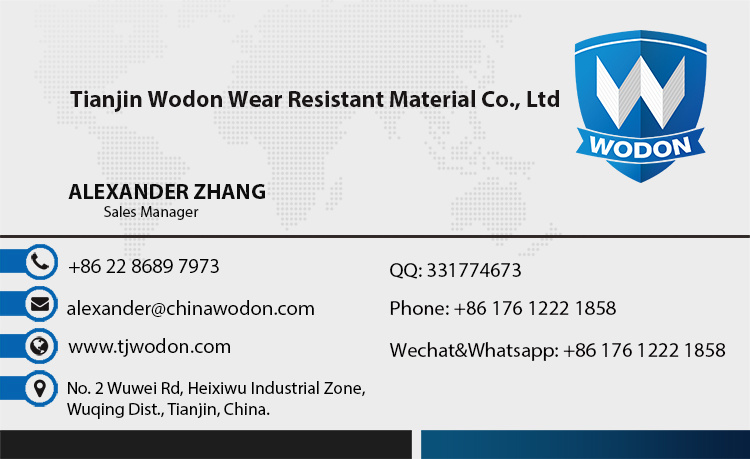 Wodon Bimetal Wear Resistant Composite Plate with Super Wear Resistance