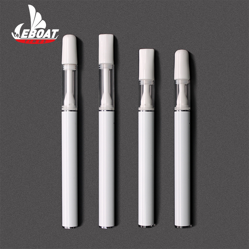 2021 New Products Full White Ceramic Structure 310mAh Rechargeable Vape Pen