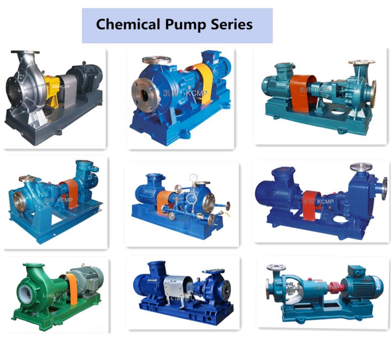 Double Mechanical Seal Washing Industrial Chemical Centrifugal Dosing Pump