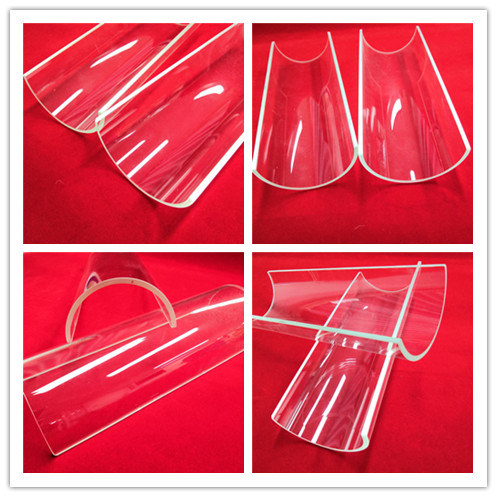 High Quality Arc Fused Silica Quartz Glass Wafer