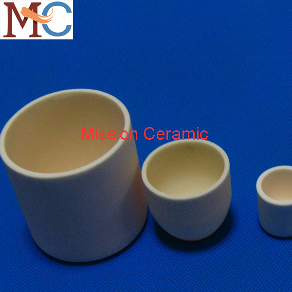 High Heat Resistance Alumina Ceramic Crucibles