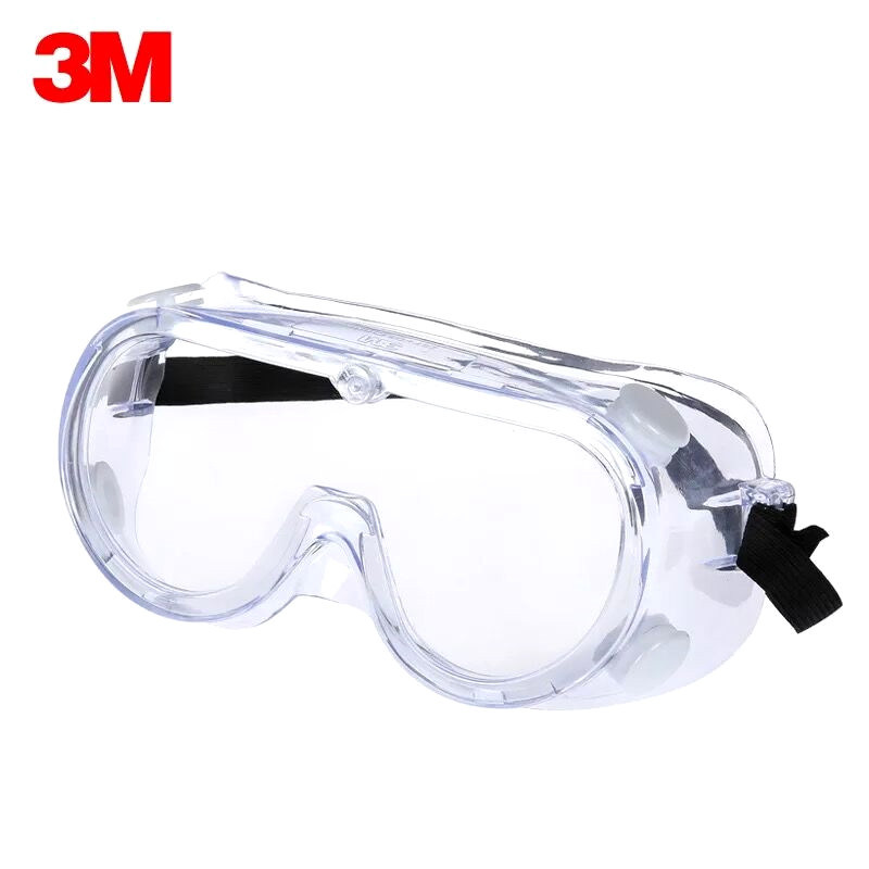 3m Chemical Proof Eye Protection Transparent Safety Glasses