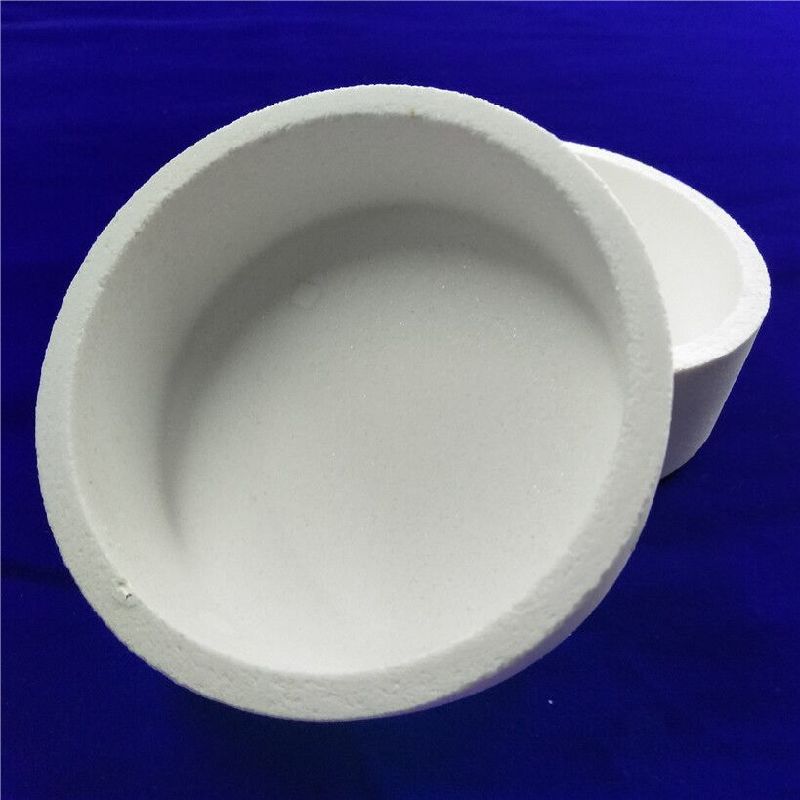 High Temperature Cordierite Mullite Ceramic Crucible for Kiln