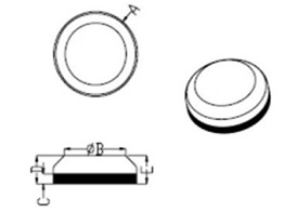 Excavator Bucket Wear Parts Wb60 Wear Buttons