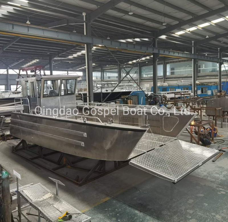 33FT/10m Landing Craft Working/Cargo Boat Aluminum Boat for Sale