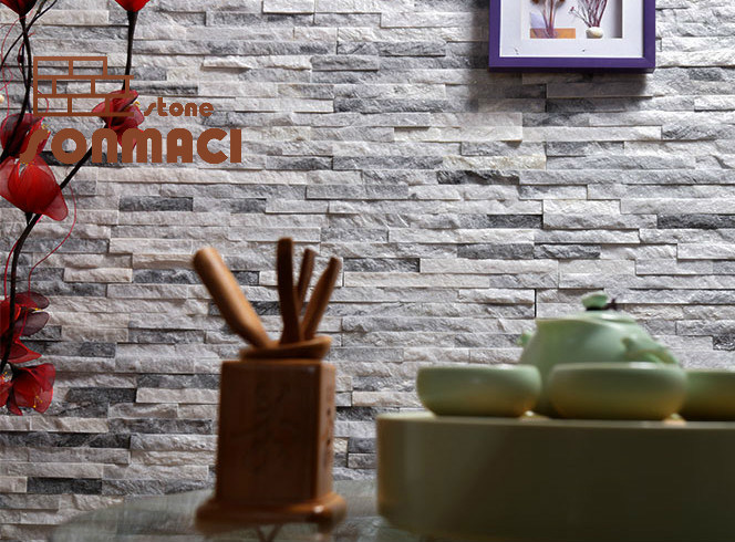 Natural Stacked Exterior Wall Tile Culture Stone Veneers