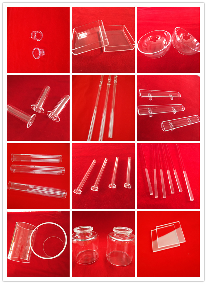 Heat Resistence Opaque Spiral Quartz Glass Tube