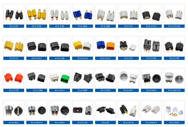 Plug Insert Socket Insert IEC 60320 C6 Insert RoHS