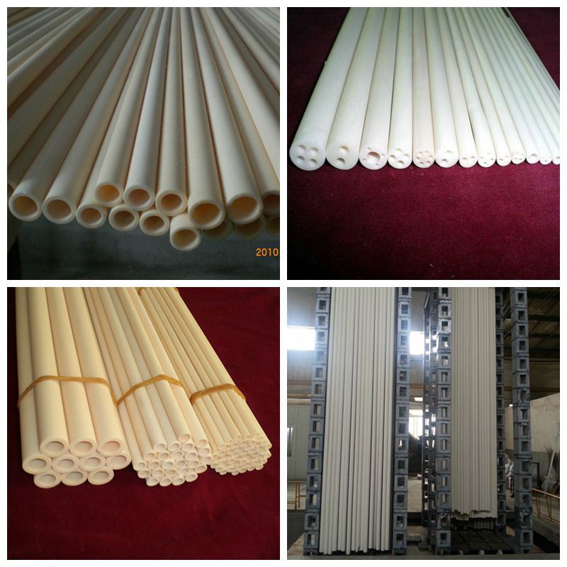 High Temperature Thermal Insulation Ceramic Protection Tube