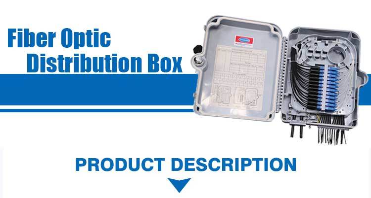 Wholesale Waterproof 12 Core Fiber Optic Network Distribution Box