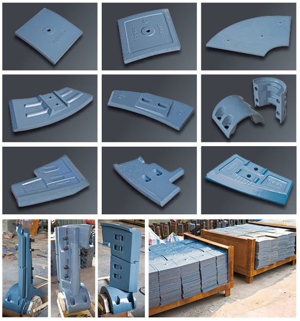 Concrete Mixer Wear Resistant Parts - Liner Plate