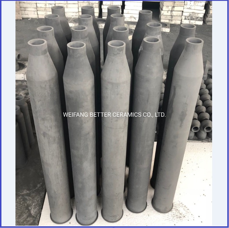 Sisic / Rbsic Silicon Carbide Burner Nozzle Tubes as Ideal Flaming Tubes in Shuttle Kiln