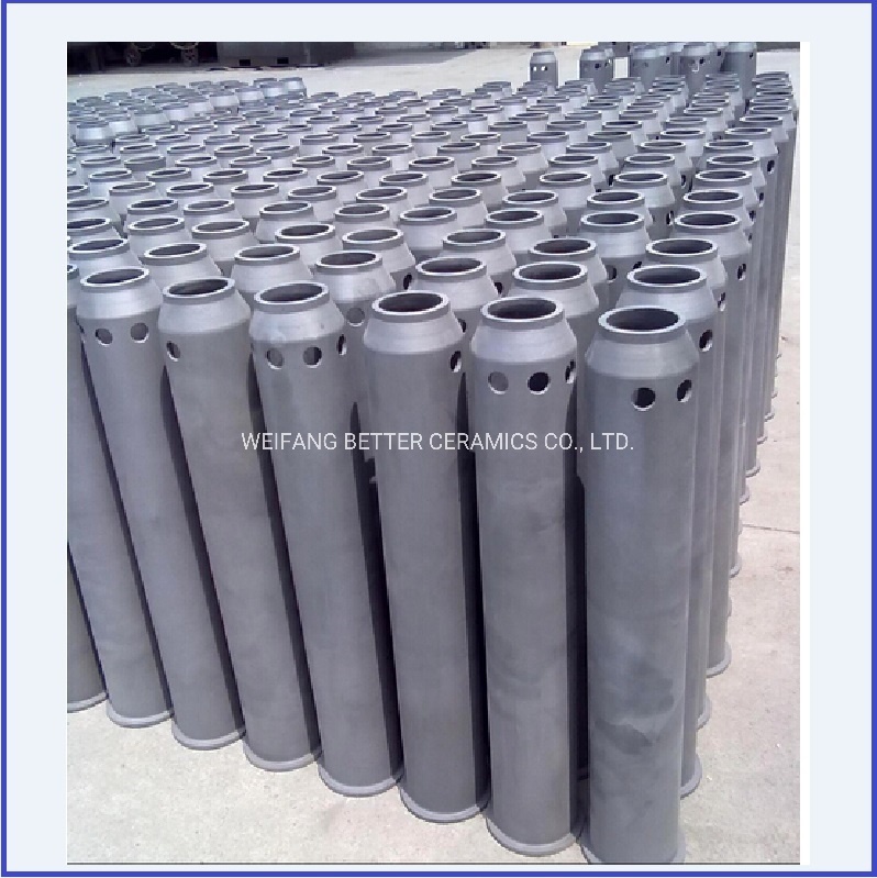 Fire Resistant and High Temperature Silicon Carbide  Burner Sleeve/Nozzles as the Flame Tubes