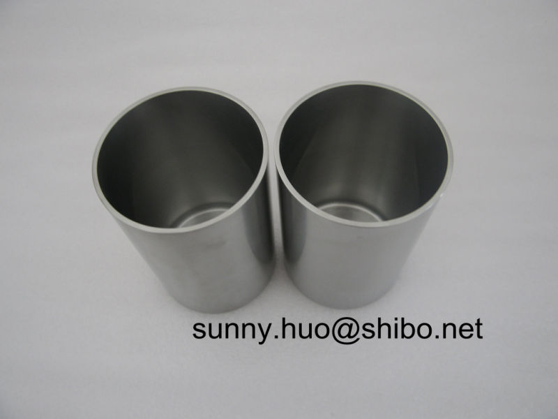 99.95% Molybdenum Crucibles for Crystal Growth and Rare Earth Melting