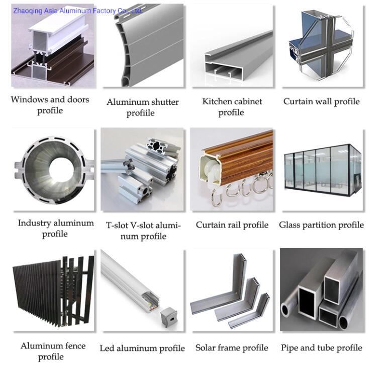 CNC Machining Aluminum Extrusion /Profile for Industrial Products