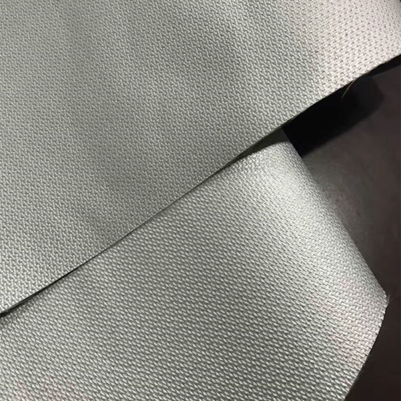 High Temperature Textile Cloths Silicone Rubber Coated Silica Fabric