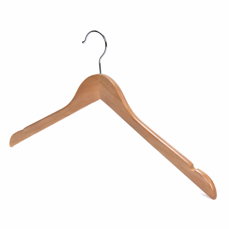 Winsun Hanger Customized and Wholesale Hanger Curving Solid Wooden Hanger